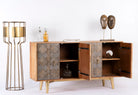 Spacious interior of Avighna sideboard combining elegant design and practical storage
