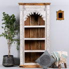 Tanjore, decorated antique bookcase