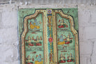 Prabhaat, handpainted colourful door