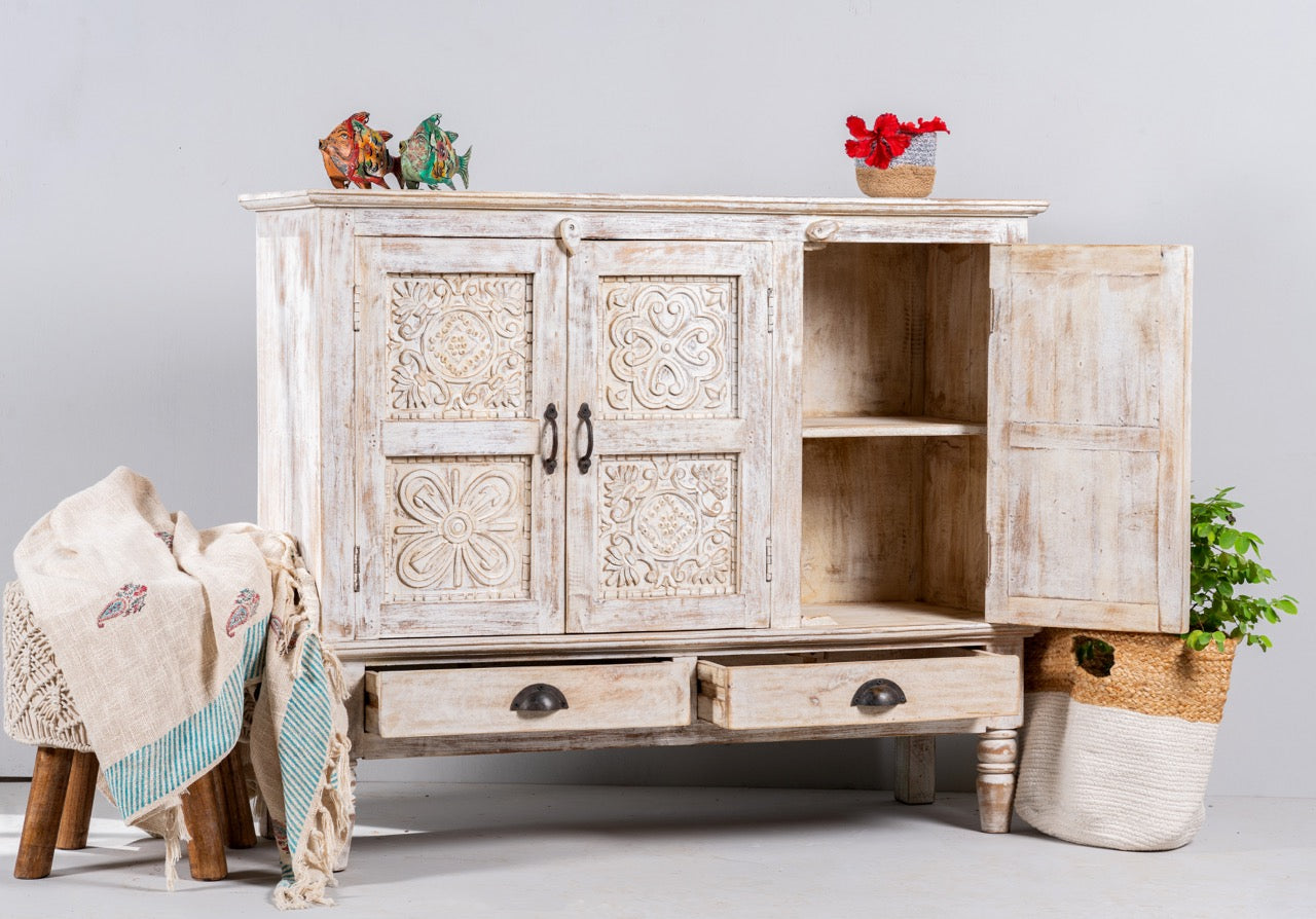 Kanpur, handcrafted indian sideboard