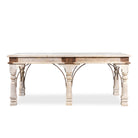 Rupali, engraved wooden dining table