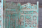 Shishu, hand-carved folding room divider