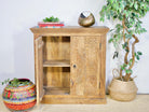 Patna, carved, wooden cabinet