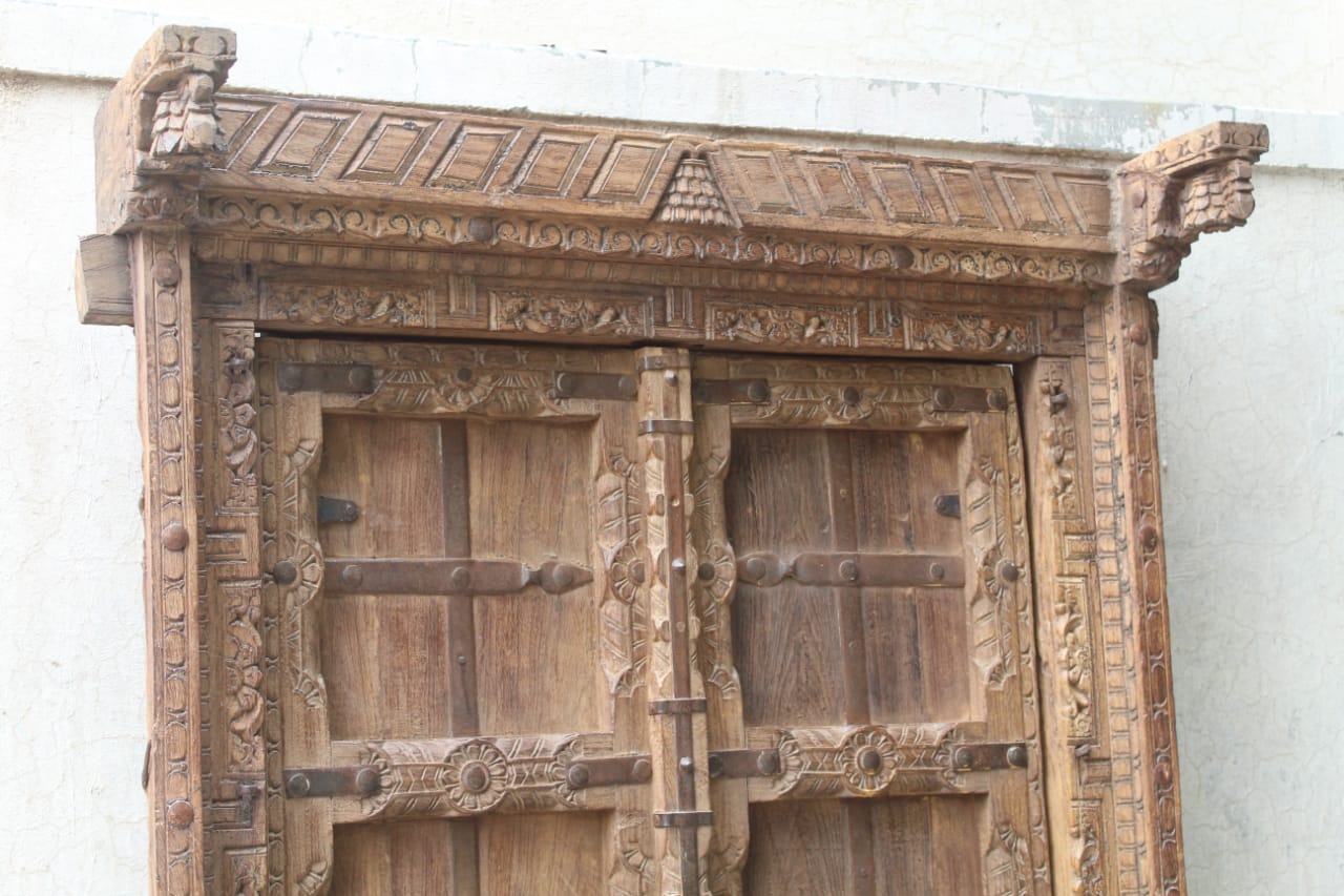 Dehradun, antique handcrafted door