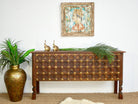 Aligarh, indian teak wood console table