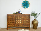 Brahmapur, carved wooden dresser