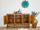 Brahmapur, carved wooden dresser